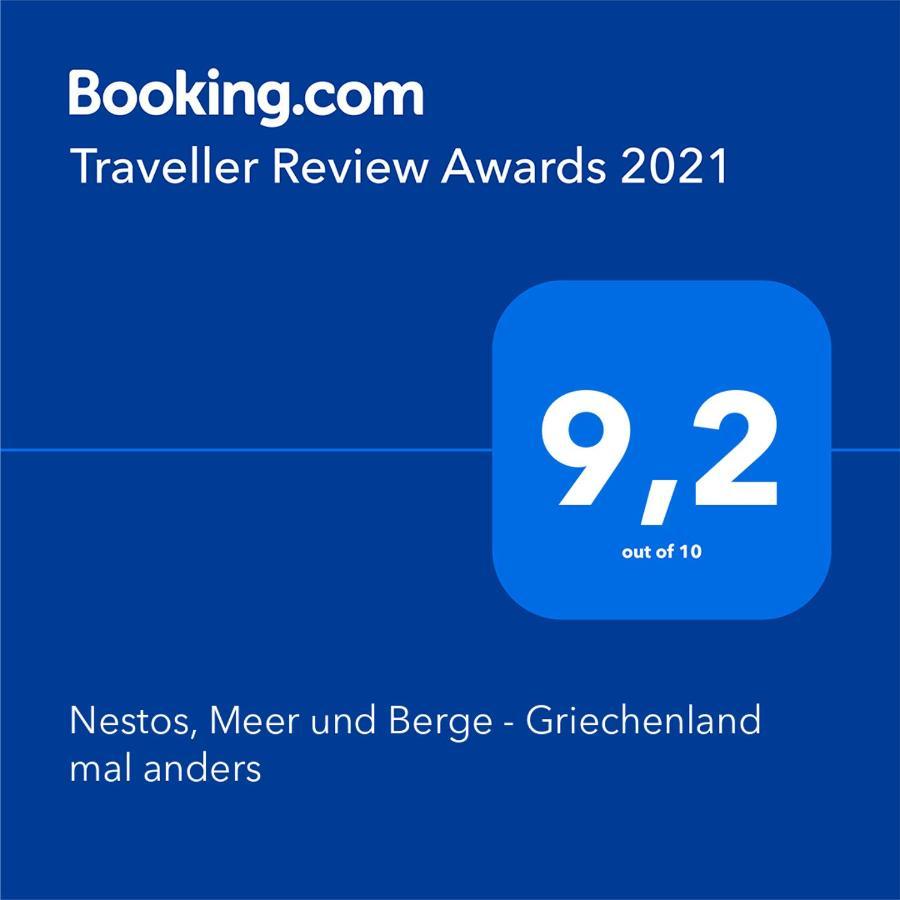 Nestos, Meer Und Berge - Griechenland Mal Anders Zarkadhiá 외부 사진